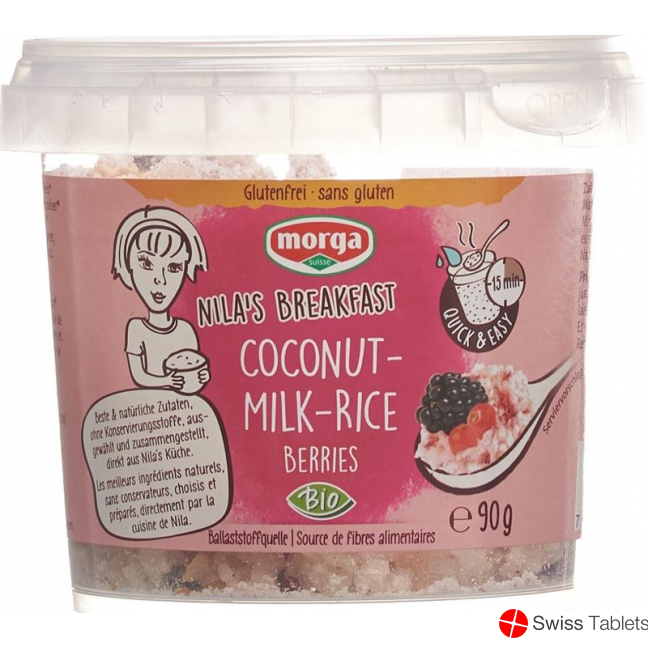 Morga Kokosmilch-Reis Beeren Gf Bio Dose 90g buy online