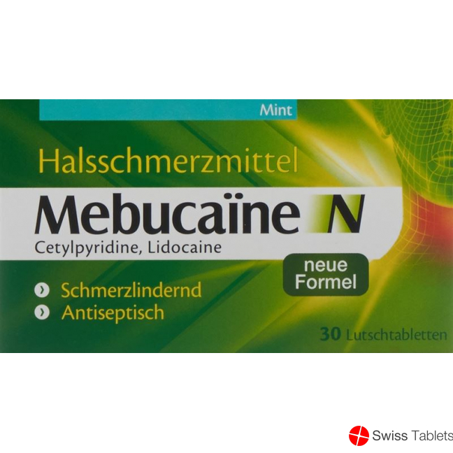 Mebucaine N Lutschtabl new formula 30 pcs