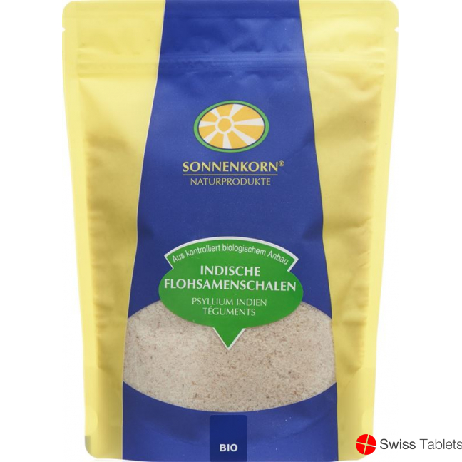 Sonnenkorn Indische Flohsamenschalen Bio 99% 220g buy online