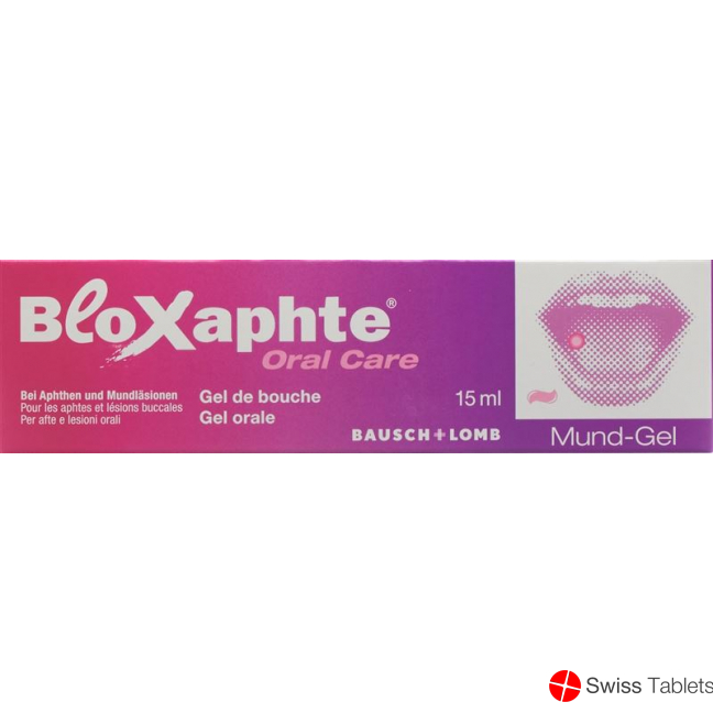 Bloxaphte Oral Care Mund-Gel Tube 15ml buy online