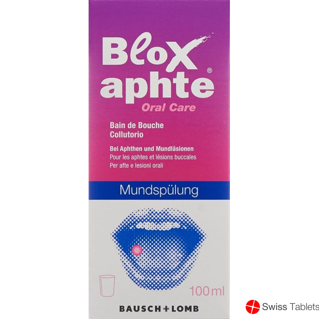 Bloxaphte Oral Care Mundspülung Flasche 100ml buy online