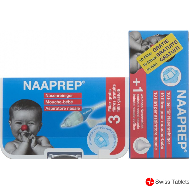 Naaprep Combipack 1 nose cleaner & 10 filters buy online