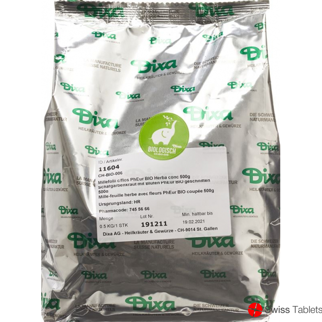 Dixa Schafgarbenkraut M Blüten Pheur Bio Ges 500 buy online