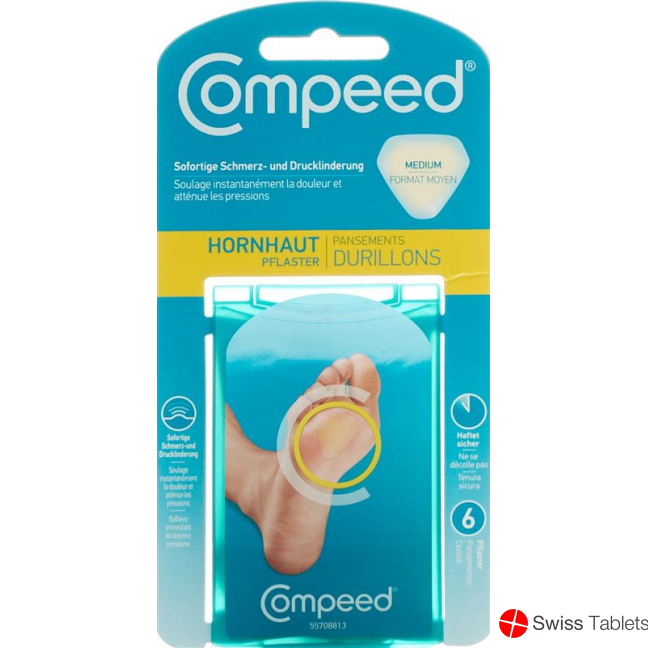 Compeed (pi) Hornhautpflaster M 6 Stück buy online