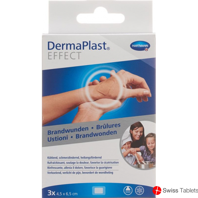 Dermaplast Burns Plasters 45x65mm Kl 3 Stück buy online