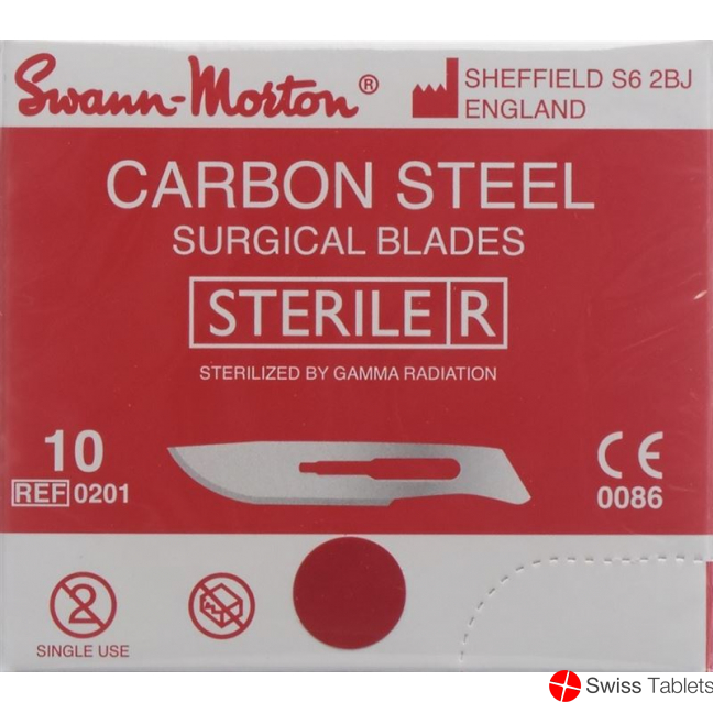Swann-morton Skalpellkling Fig.10 Steril 100 Stück buy online