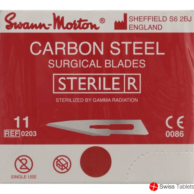Swann-morton Skalpellkling Fig.11 Steril 100 Stück buy online