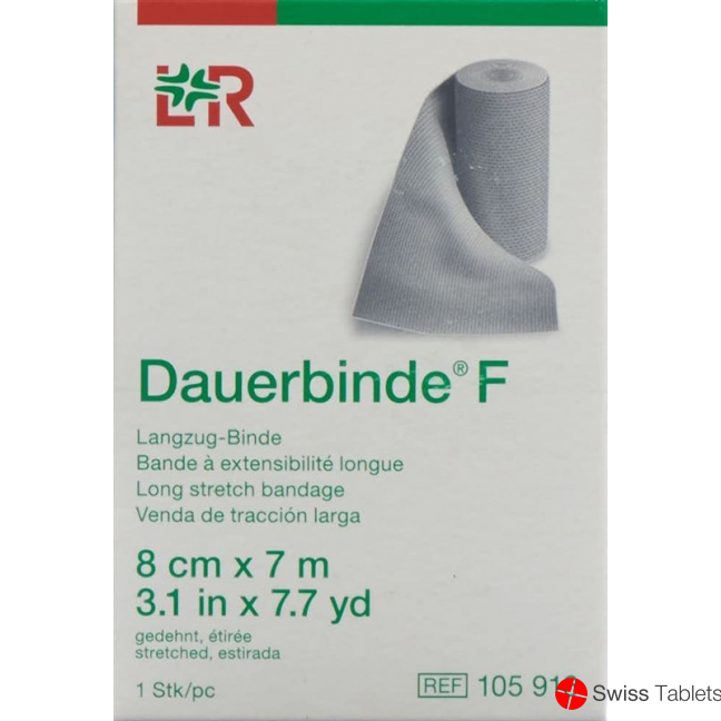 L&r Dauerbinde F 8cmx7m buy online