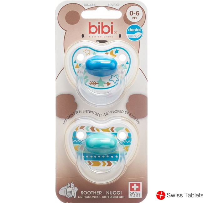Bibi Nuggi Dental Happiness 0-6 Ring Trends Duo Main buy online