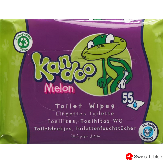 Kandoo Feuchttücher Melone (neu) 55 Stück buy online
