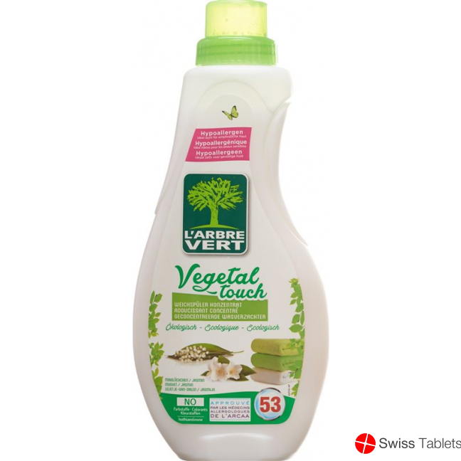 L'Arbre Vert Weichspüler Vegetal Touch Flasche 800ml buy online