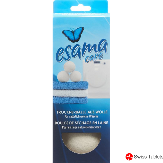 Esama Trocknerbaelle Aus Wolle 3 Stück buy online