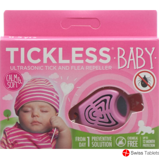 Tickless Baby Tick Repellent Pink buy online