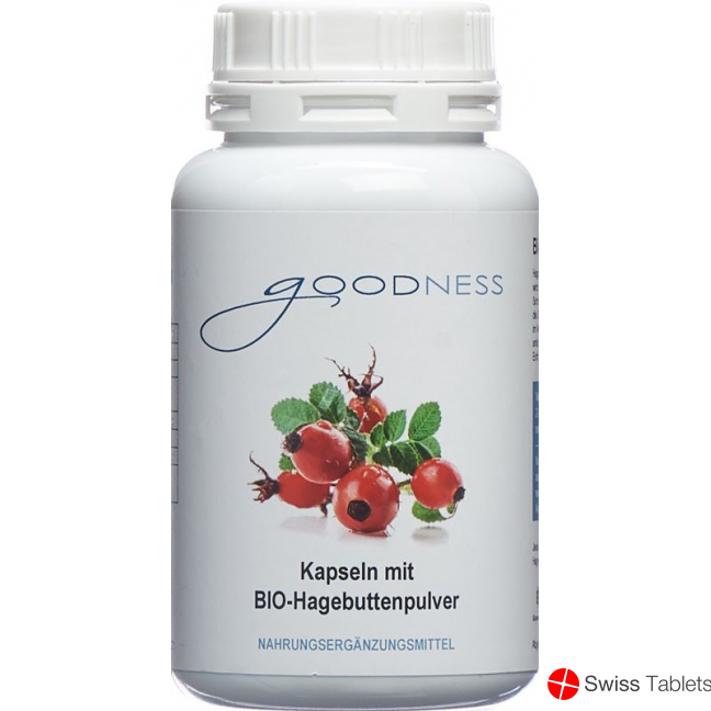 Goodness Bio-Hagebuttenpulver Kapseln 600mg 150 Stück buy online