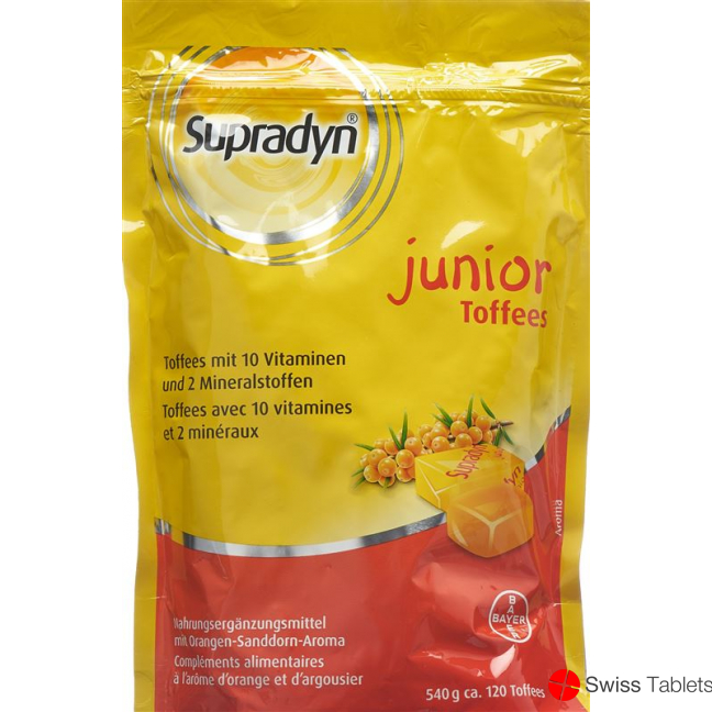 Supradyn Junior toffees bag 120 pieces buy online