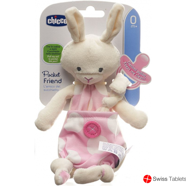 Chicco pacifier holder Pocket Friends Girl 0m+ buy online