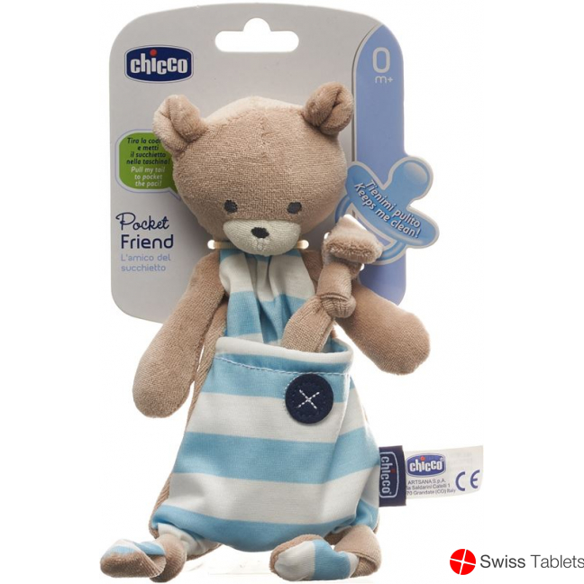 Chicco pacifier holder Pocket Friends Boy 0m+ buy online