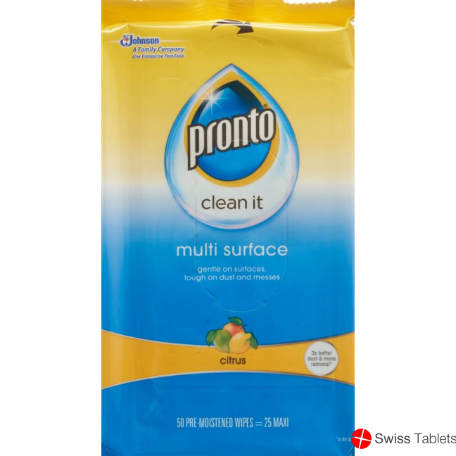 Pronto Reinigungstücher Beutel 25 Stück buy online