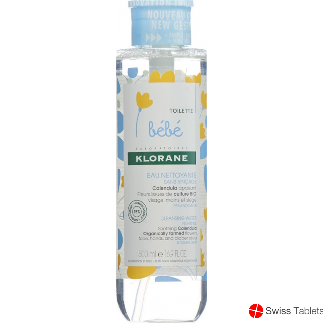 Klorane Bebe micelle cleansing lotion without rinsing 500ml buy online