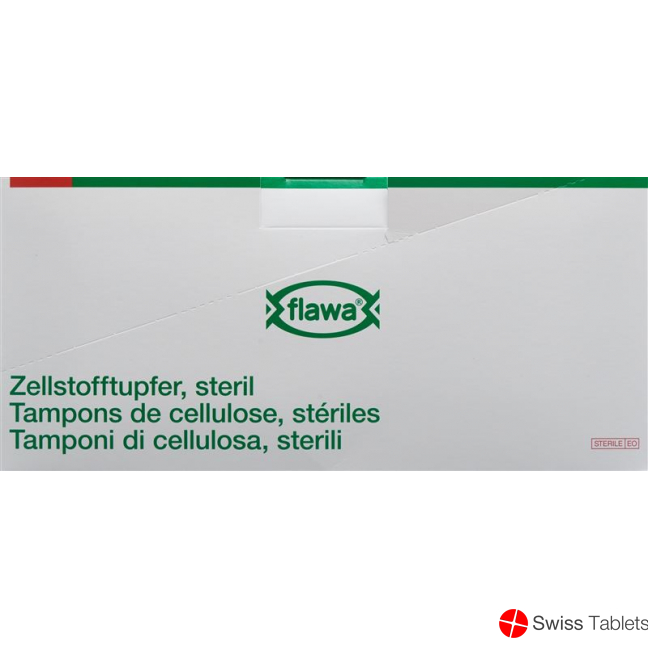 Flawa Zellstofftupfer 4x5cm Steril 70x 2 Stück buy online