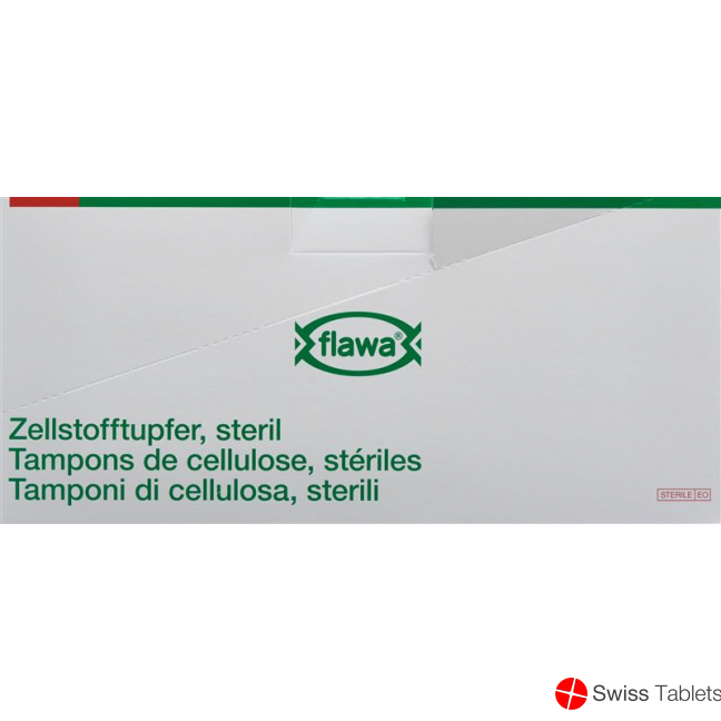 Flawa Zellstofftupfer 4x5cm Steril 50x 3 Stück buy online