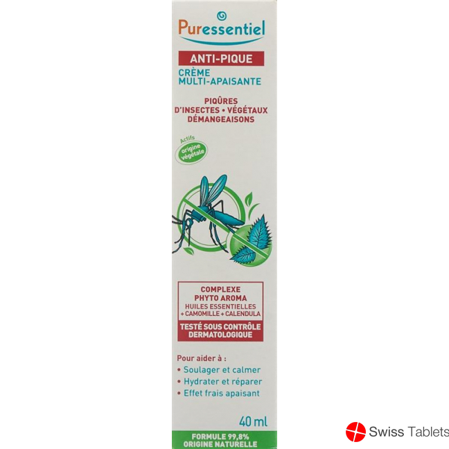 Puressentiel Anti Sting Soothing Cream Tube 40ml buy online