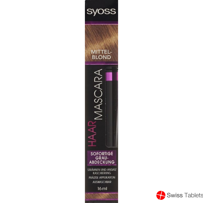 Syoss Haar Mascara Mittelblond 16ml buy online