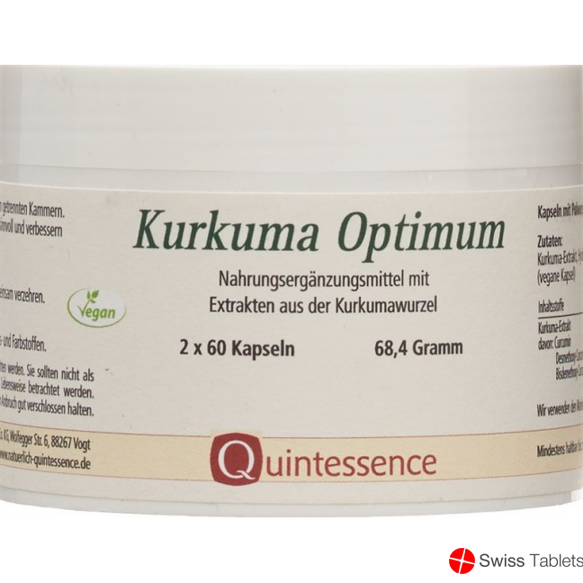 Chrisana Kurkuma Optimum Kapseln 2x 60 Stück buy online