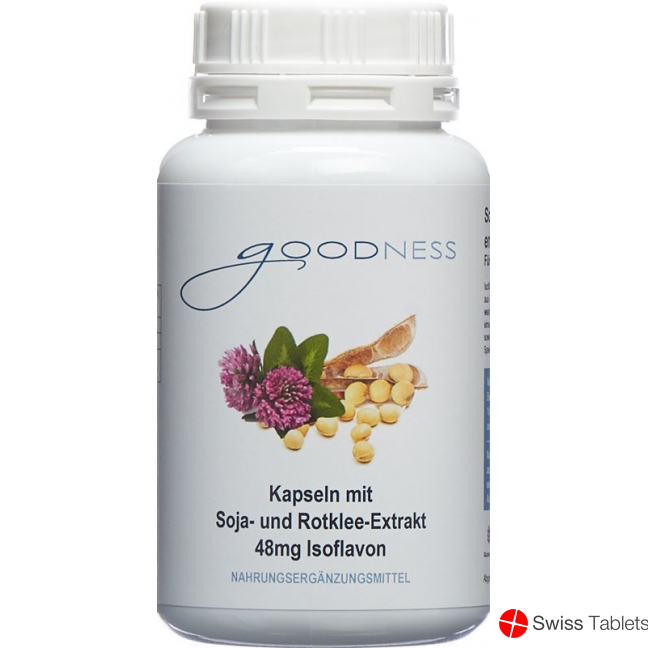 Goodness Soja-rotklee-isaflavon Kapseln 440mg 90 Stück buy online