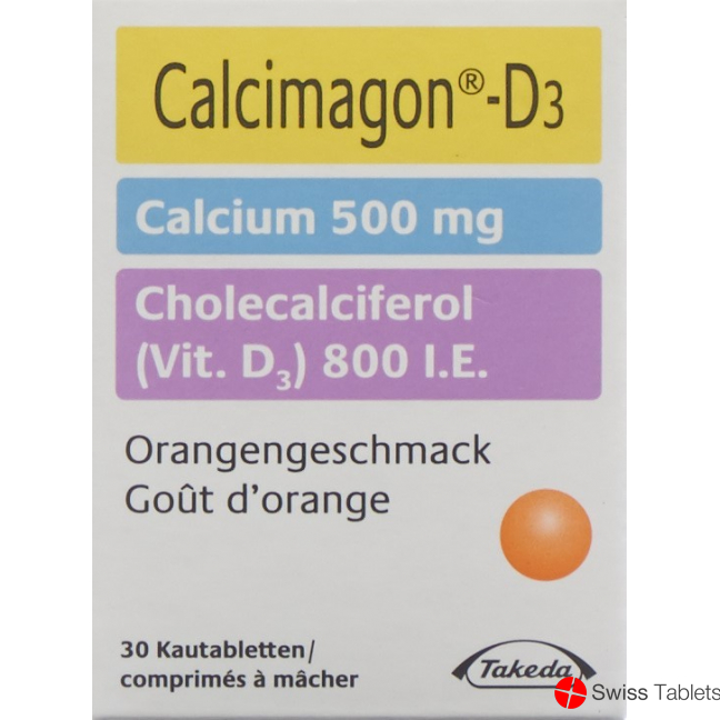 Calcimagon D3 500/800 Orange (o Aspar) Dose 30 Stück buy online