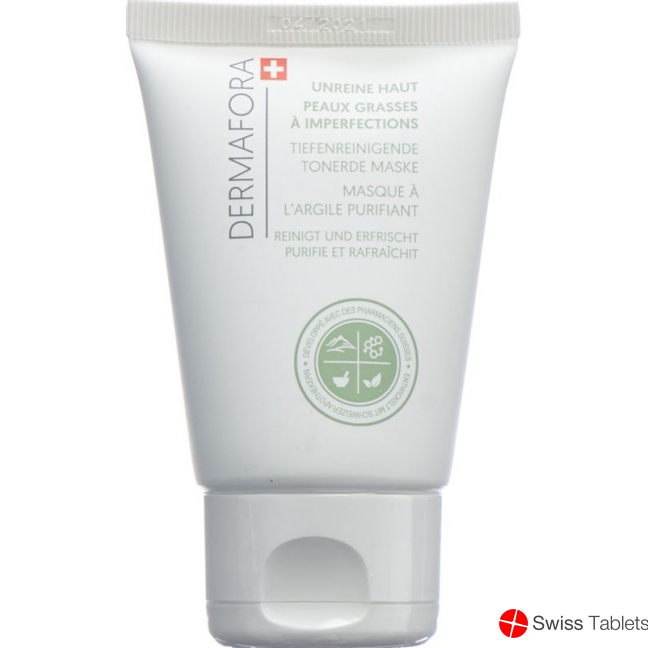 Dermafora Tiefenreinigende Tonerde Maske Tube 50ml buy online