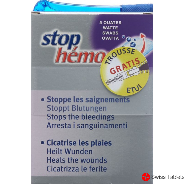 Stop Hemo Watte + Etui Geschenkt Beutel 5 Stück buy online