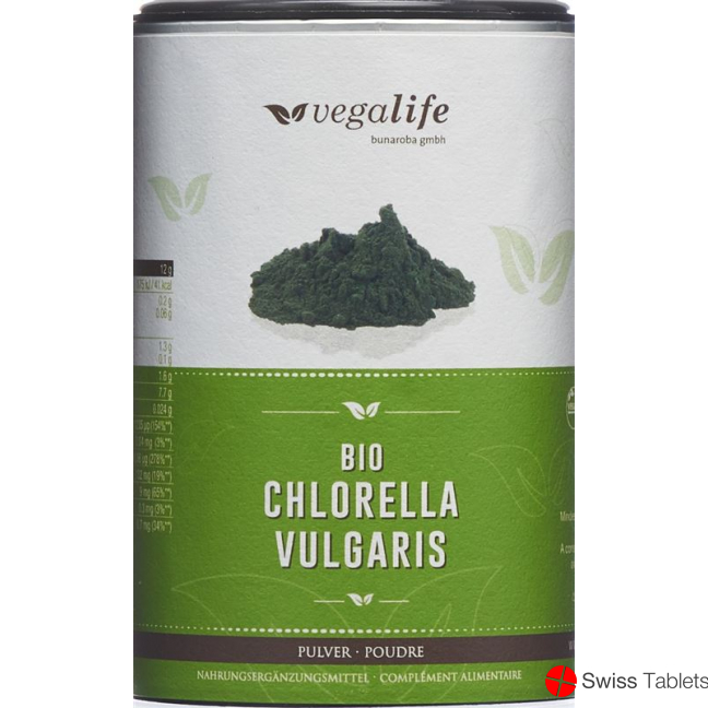 Vegalife Chlorella Pulver Dose 175g buy online