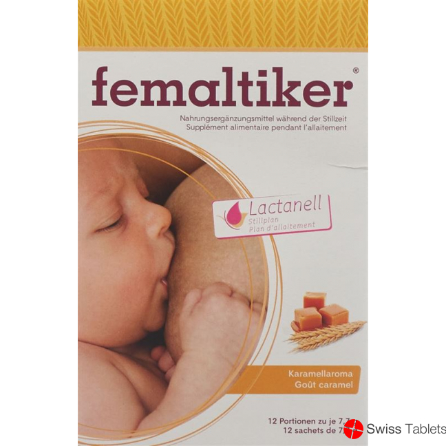 Femaltiker Nahrungsergänzung Stillzeit 12x 7.7g buy online