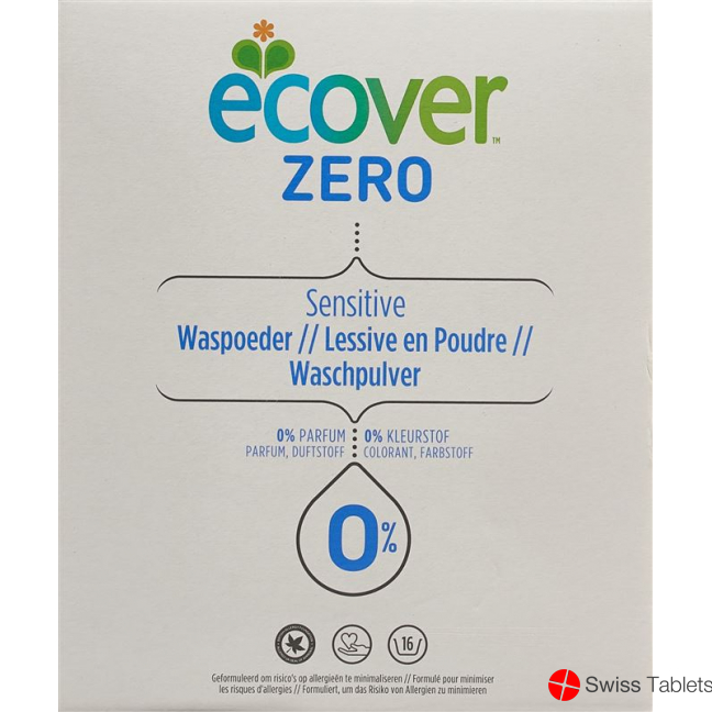 Ecover Zero Waschpulver Universal (neu) 1.2kg buy online