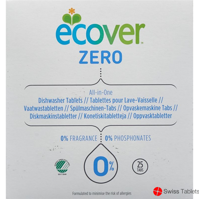 Ecover Zero Geschirrspül-tabs 500g buy online