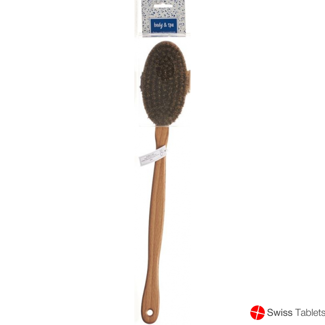 Herba Bade- Massagebürste Rosshaar/pflanzenfas Fs buy online