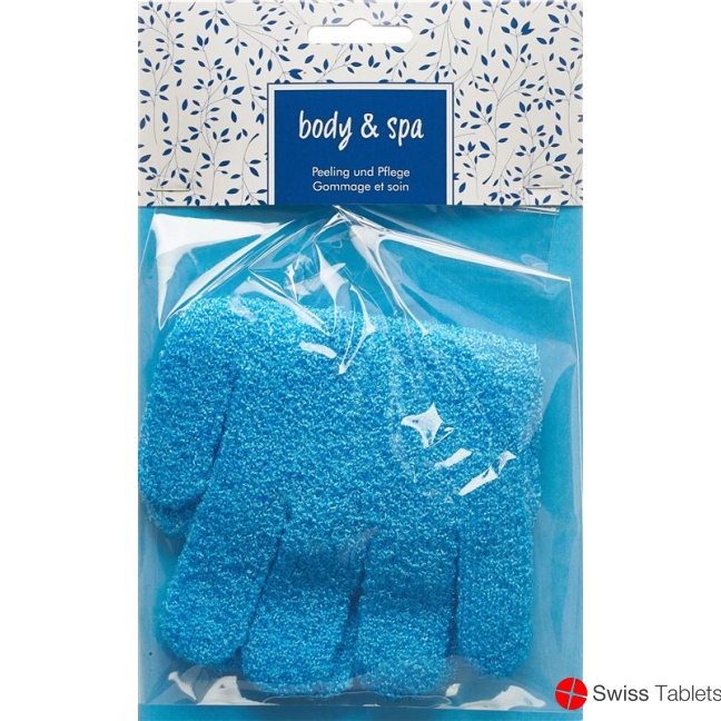 Herba Peeling Gloves Turquoise 1 Pair buy online