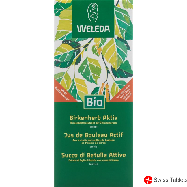Weleda Birkenherb Aktiv Saft Flasche 250ml buy online