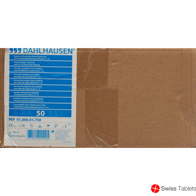 Dahlhausen Sauerstoffbrille Gerade F Erwach 50 Stück buy online