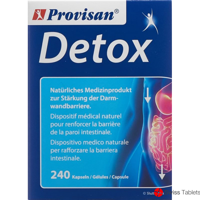 Provisan Detox K Kapseln Dose 240 Stück buy online