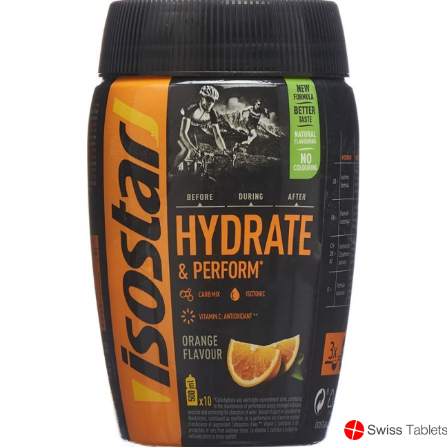 Isostar Hp Orange tin 400g buy online