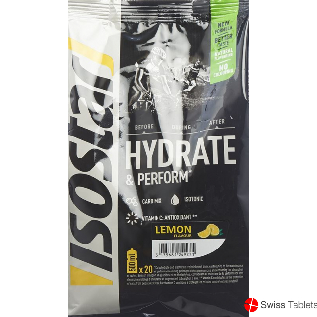 Isostar Hp powder Lemon 800g buy online Isostar Hp powder Lemon 800g buy online