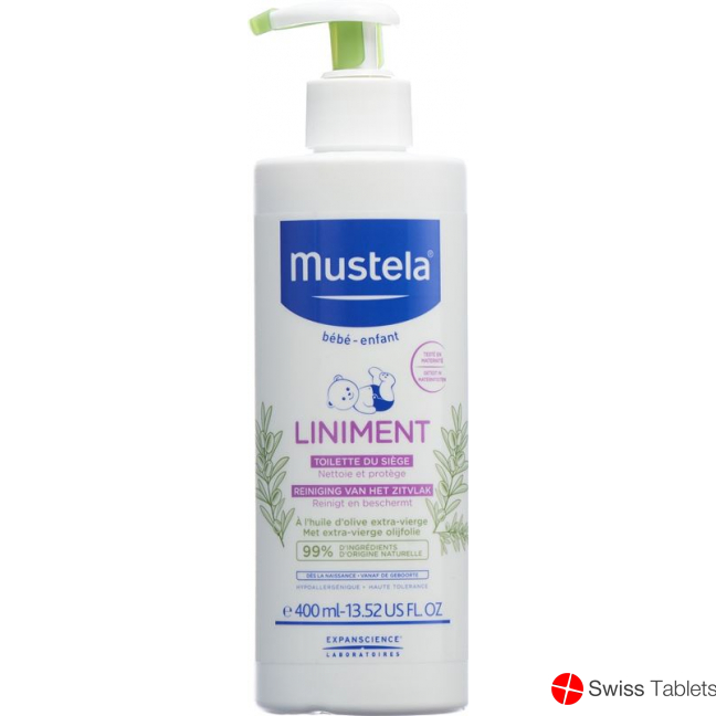 Mustela Liniment mit Pumpe 400ml buy online