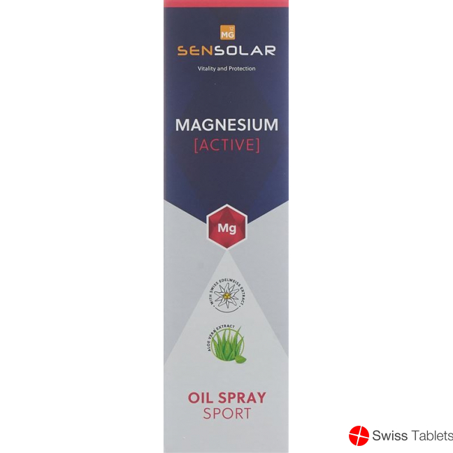 Sensolar Magnesium Active Oil Spray Sport 100ml buy online