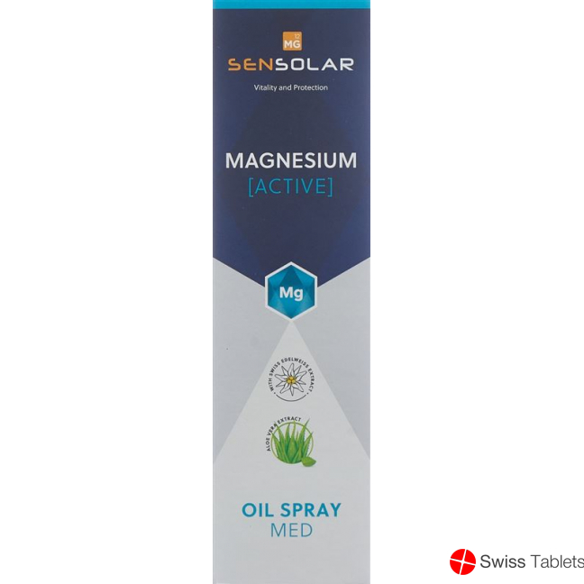 Sensolar Magnesium Active Oil Spray Med 100ml buy online