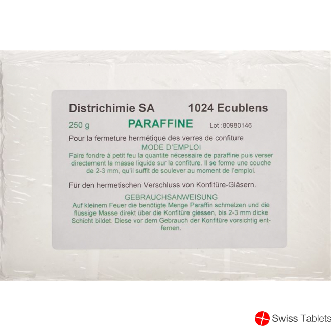 Paraffin Solid Districhimie 250g buy online