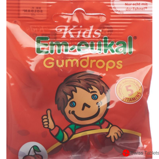 Soldan Em-Eukal Kids Gumdrops Wildkirsche 40g buy online