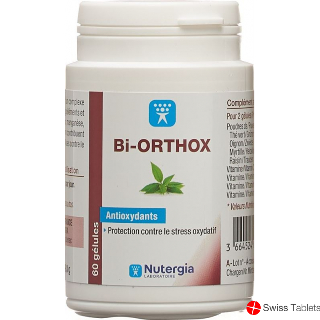 Nutergia Bi-Orthox Gelules Dose 60 Stück buy online