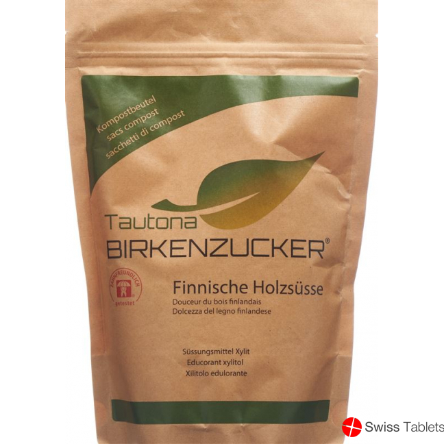 Tautona Birkenzucker Beutel 500g buy online